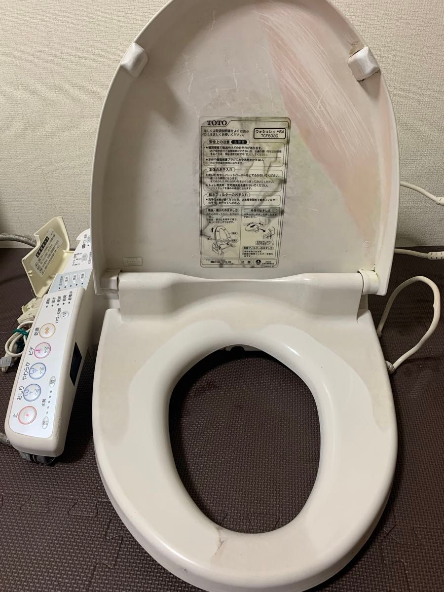 TOTO ウォシュレットSA TCF6030 シャワートイレ 温水洗浄便座 TOTO ウォシュレットSA TCF6030 シャワートイレ 温水洗浄便座