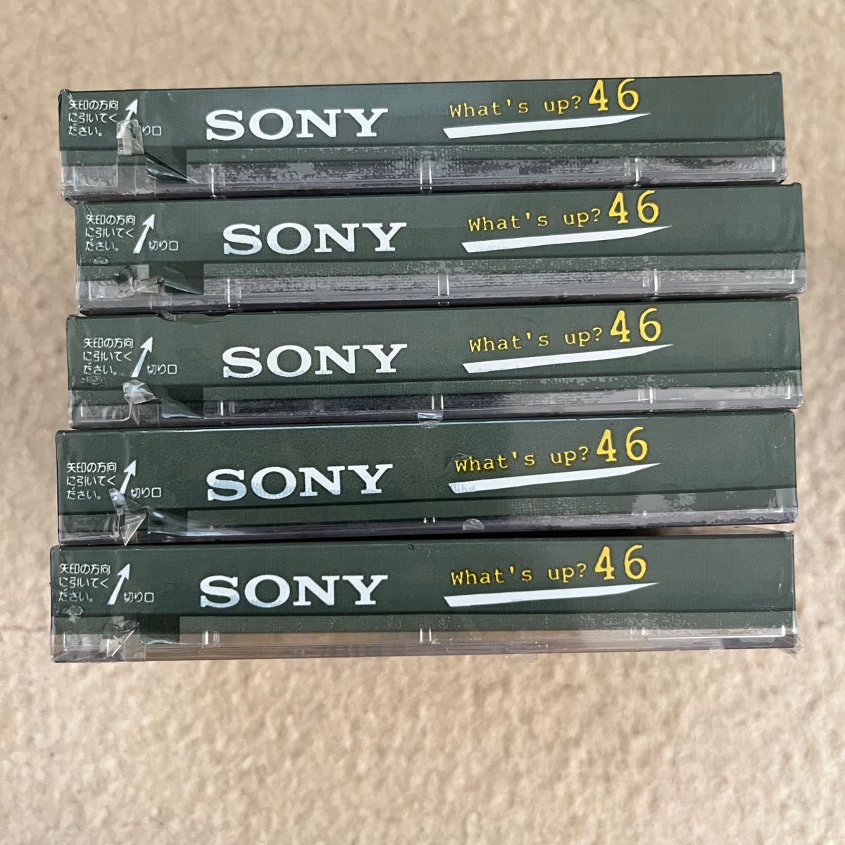SONY What's up 46 カセットテープ 9本 希少|Yahoo!フリマ(旧 SONY What's up 46 カセットテープ 9本 希少|Yahoo!フリマ(旧