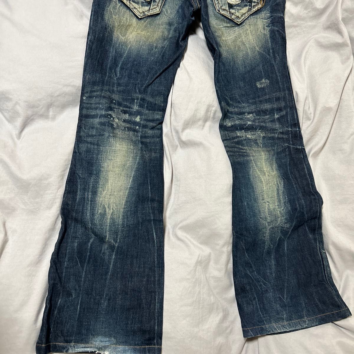 REDPEPPER 00s レッドペッパー 古着 デニム フレアパンツ 刺繍 REDPEPPER 00s レッドペッパー 古着 デニム フレアパンツ 刺繍