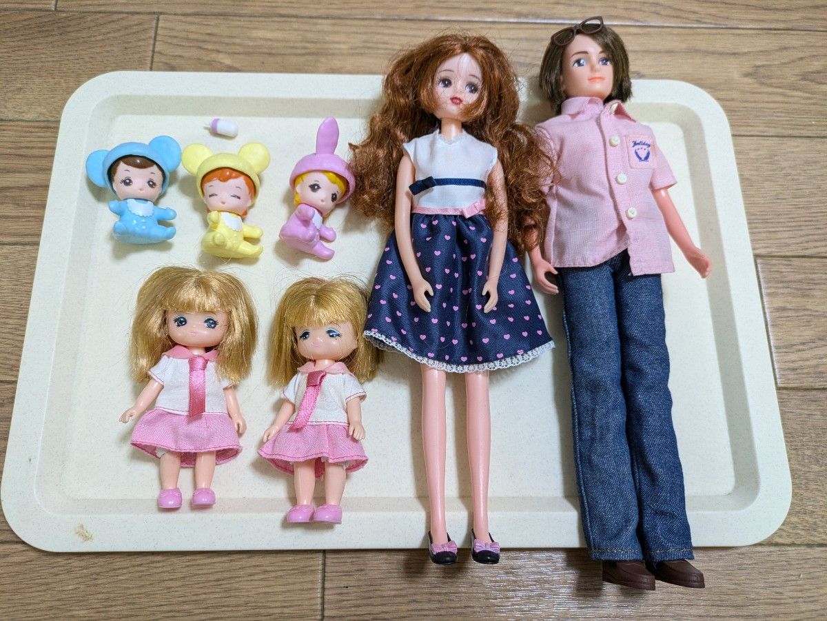 リカちゃん人形 家族 セット パパ ママ ミキ マキ 三つ子 人形 リカちゃん人形 家族 セット パパ ママ ミキ マキ 三つ子 人形