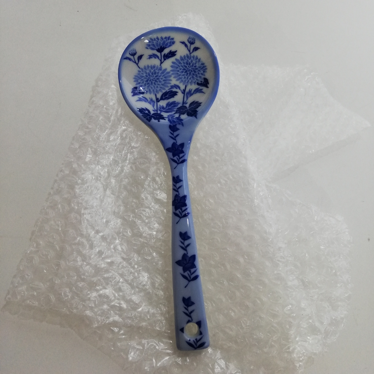 さくら銘 大輪菊桔梗絵 染付 陶器製 大スプーン 24cm 竹泉 陶器 スプーン お玉 Jauce Shopping Service Yahoo Japan Auctions Ebay Japan