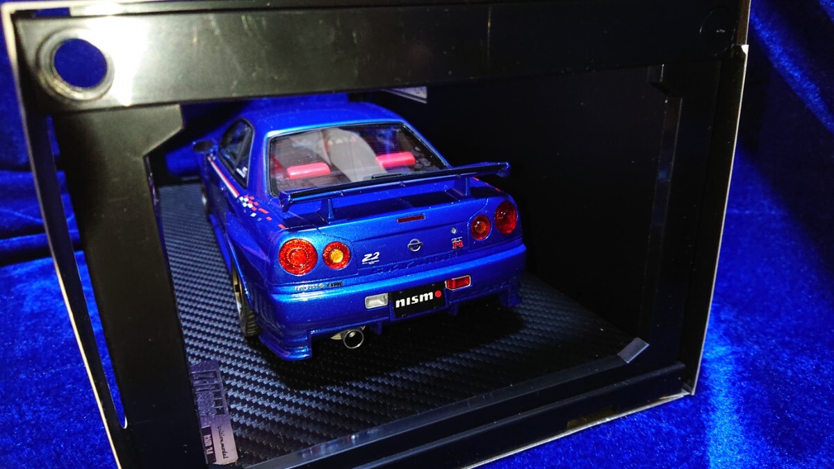 1/18 NISSAN SKYLINE GT-R R34 NISMO Z-TUNE Z2 Bayside Blue 1/18 NISSAN SKYLINE GT-R R34 NISMO Z-TUNE Z2 Bayside Blue
