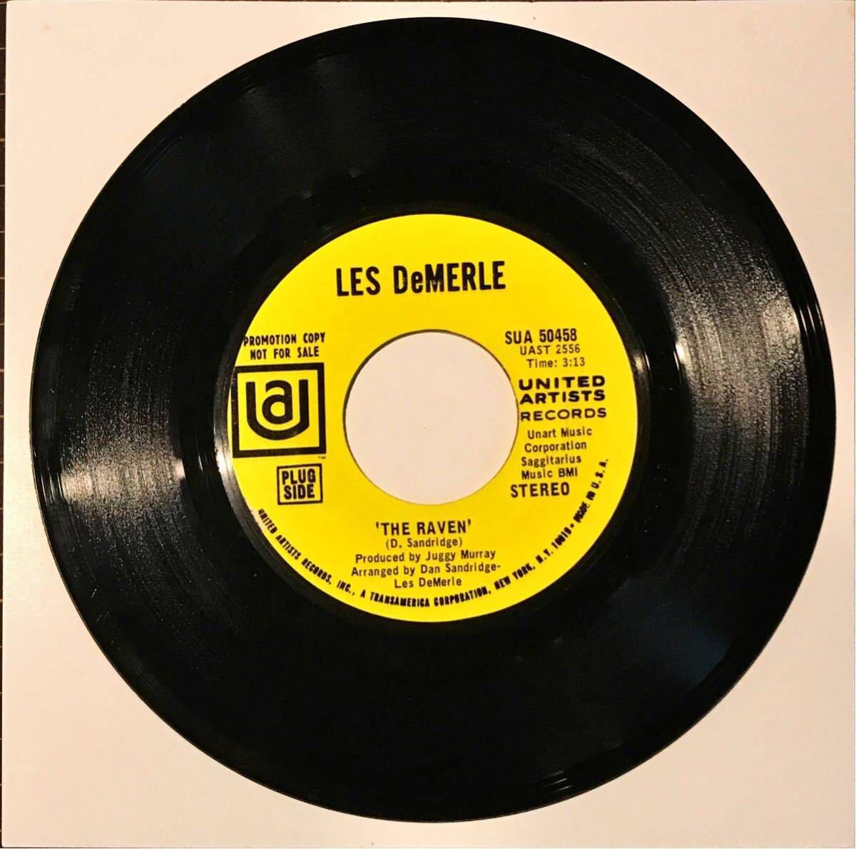 [試聴]レアJAZZ FUNK45 Les DeMerle // The Raven / I Am The Walrus【EP】ファンク ファンキー レア 7inch ジャズ の画像3