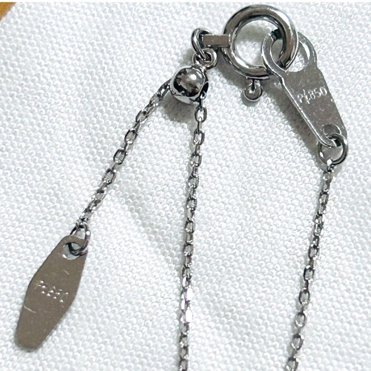 ヴァンドーム青山 0 17ct プラチナ ダイヤモンド ネックレス ヴァンドーム青山 0 17ct プラチナ ダイヤモンド ネックレス