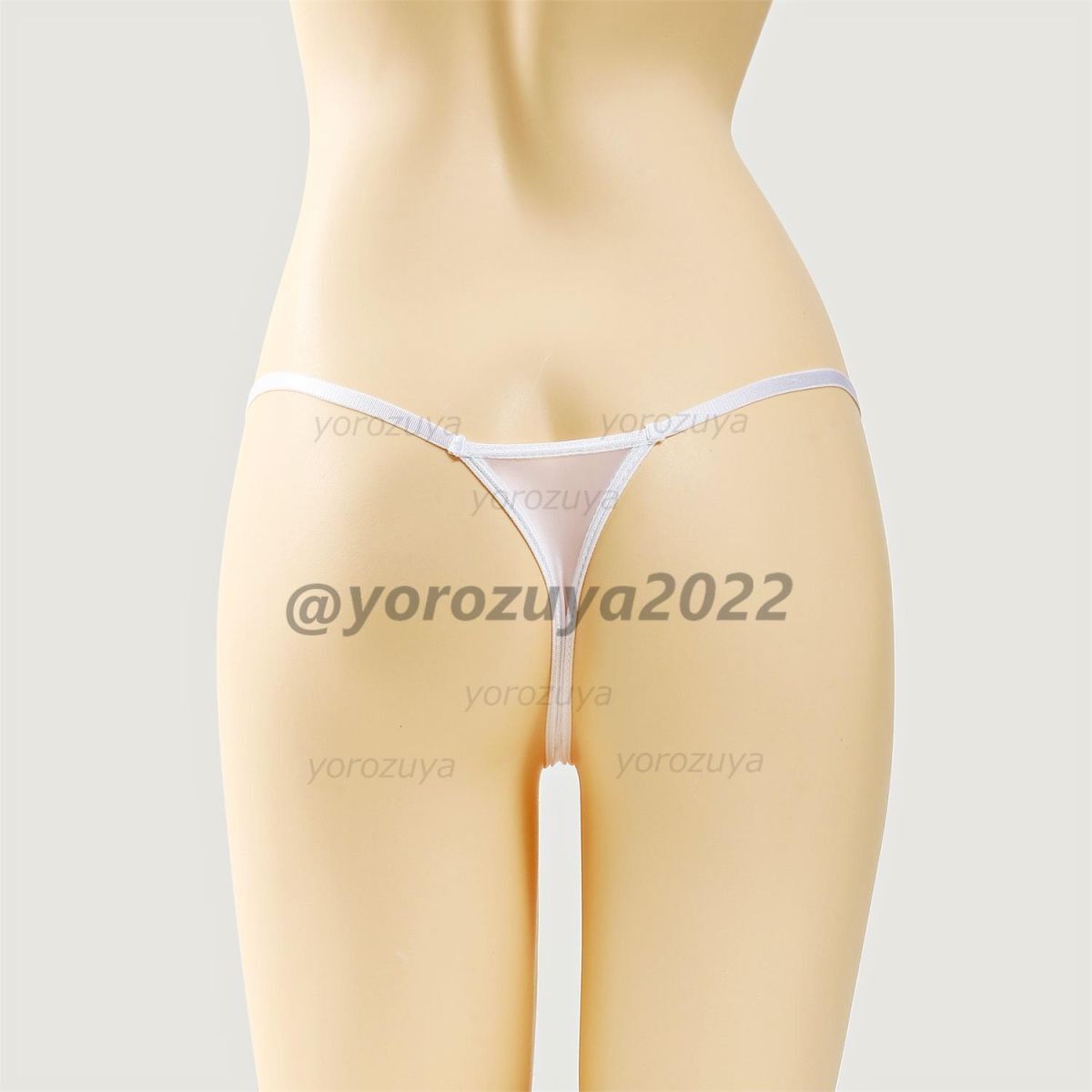 152-175-6 光沢 ツヤツヤ ローライズ Tバックタイプ ショーツ【ピンク,XLサイズ】レディース 下著 セクシー コスプレ ランジェリー.2