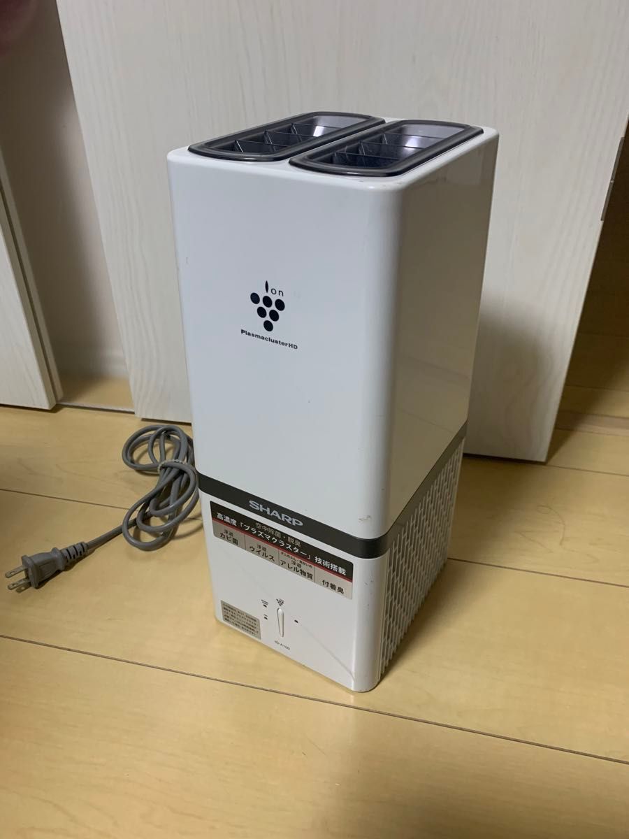 2009年製 SHARPプラズマクラスターイオン発生機 IG-A100-W 2009年製 SHARPプラズマクラスターイオン発生機 IG-A100-W