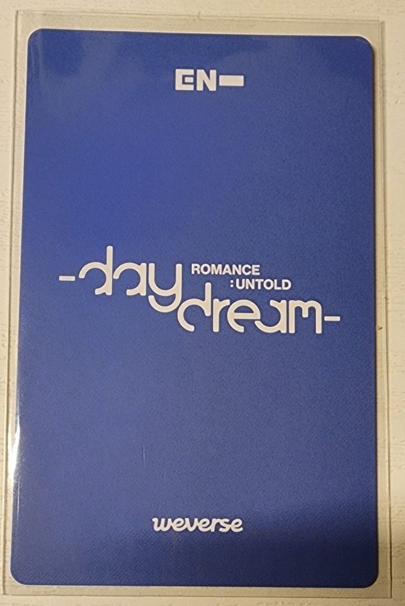 ENHYPEN ジョンウォン daydream ポップアップ 韓国 5万ウォン ENHYPEN ジョンウォン daydream ポップアップ 韓国 5万ウォン