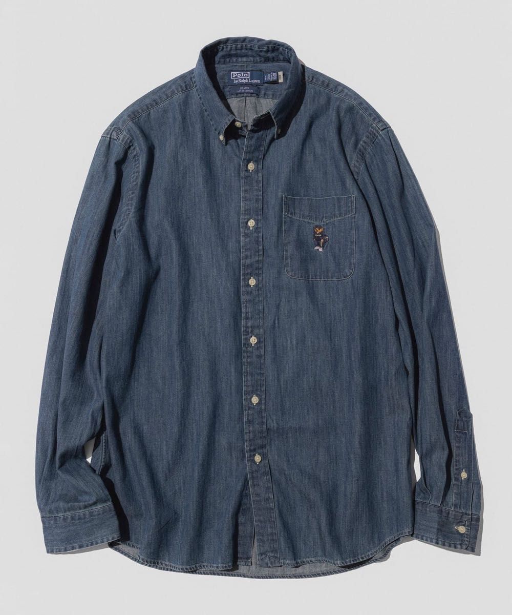 24AW BEAMS【別注】POLO RALPH LAUREN / Denim Shirt Sサイズ 24AW BEAMS【別注】POLO RALPH LAUREN / Denim Shirt Sサイズ