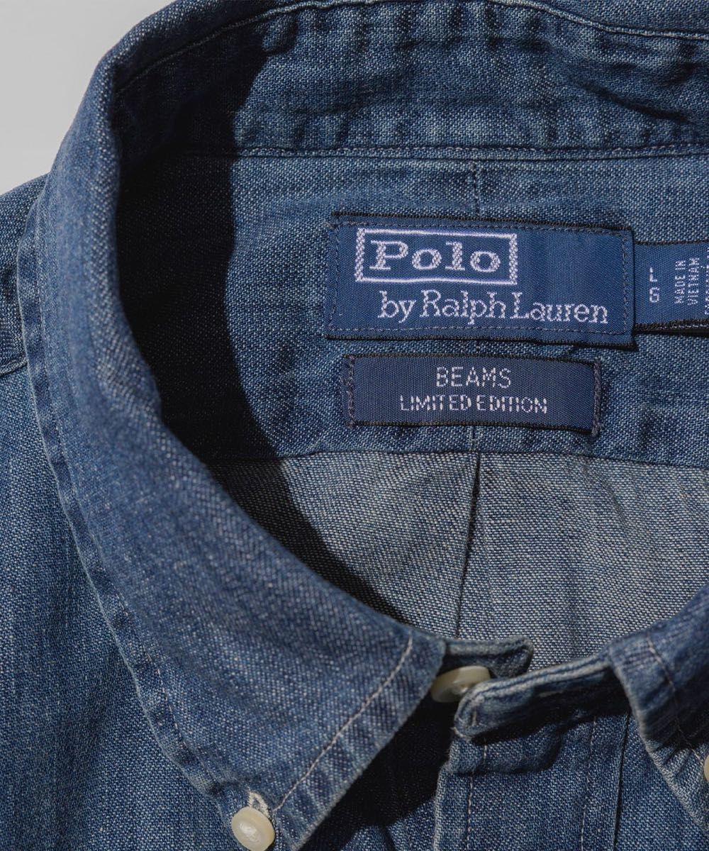 24AW BEAMS【別注】POLO RALPH LAUREN / Denim Shirt Sサイズ 24AW BEAMS【別注】POLO RALPH LAUREN / Denim Shirt Sサイズ