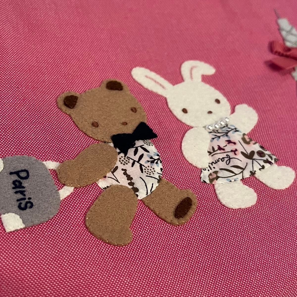familiar ファミリア VIP限定ポーチ ピンク 手刺繍|Yahoo familiar ファミリア VIP限定ポーチ ピンク 手刺繍|Yahoo