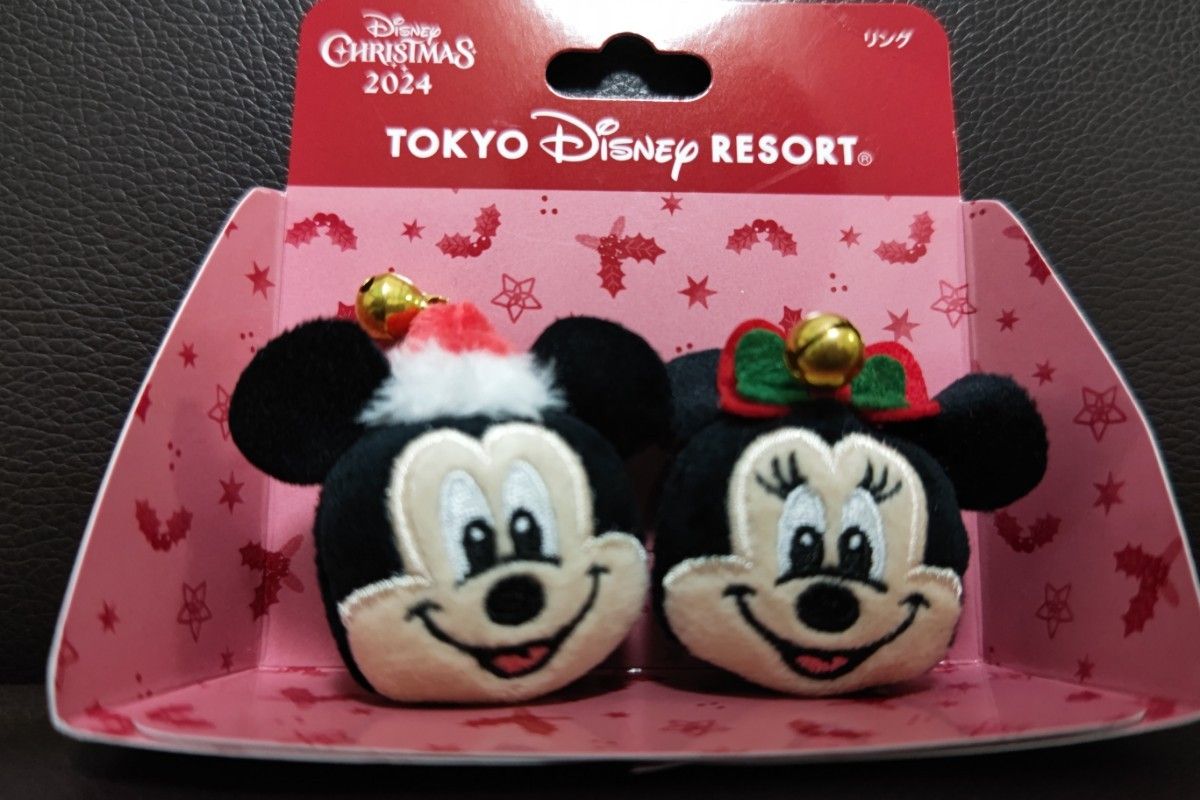 ディズニー クリスマス2024 ミッキーとミニーのリング ディズニー クリスマス2024 ミッキーとミニーのリング