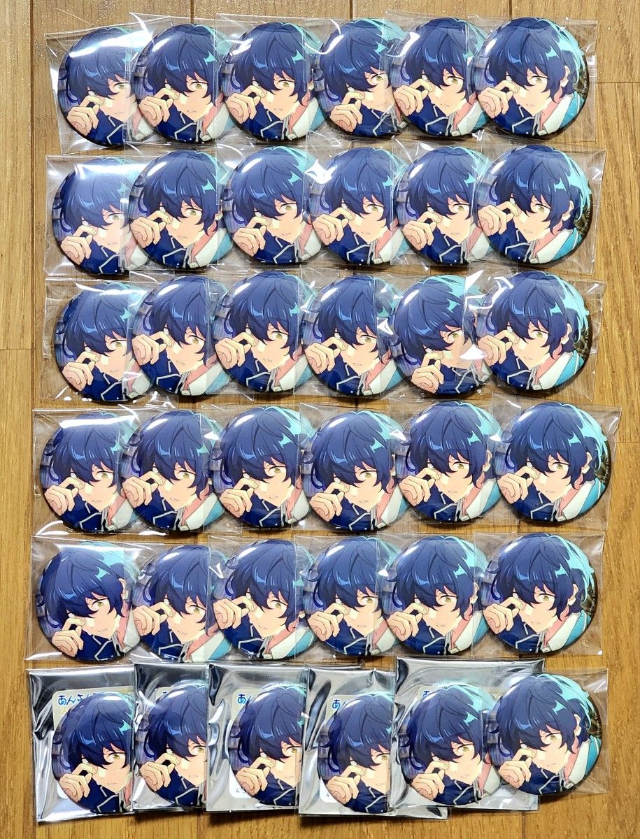 あんスタ 青葉つむぎ イベコレ缶バッジ fine-O オルタード 開花前 36点まとめ売り