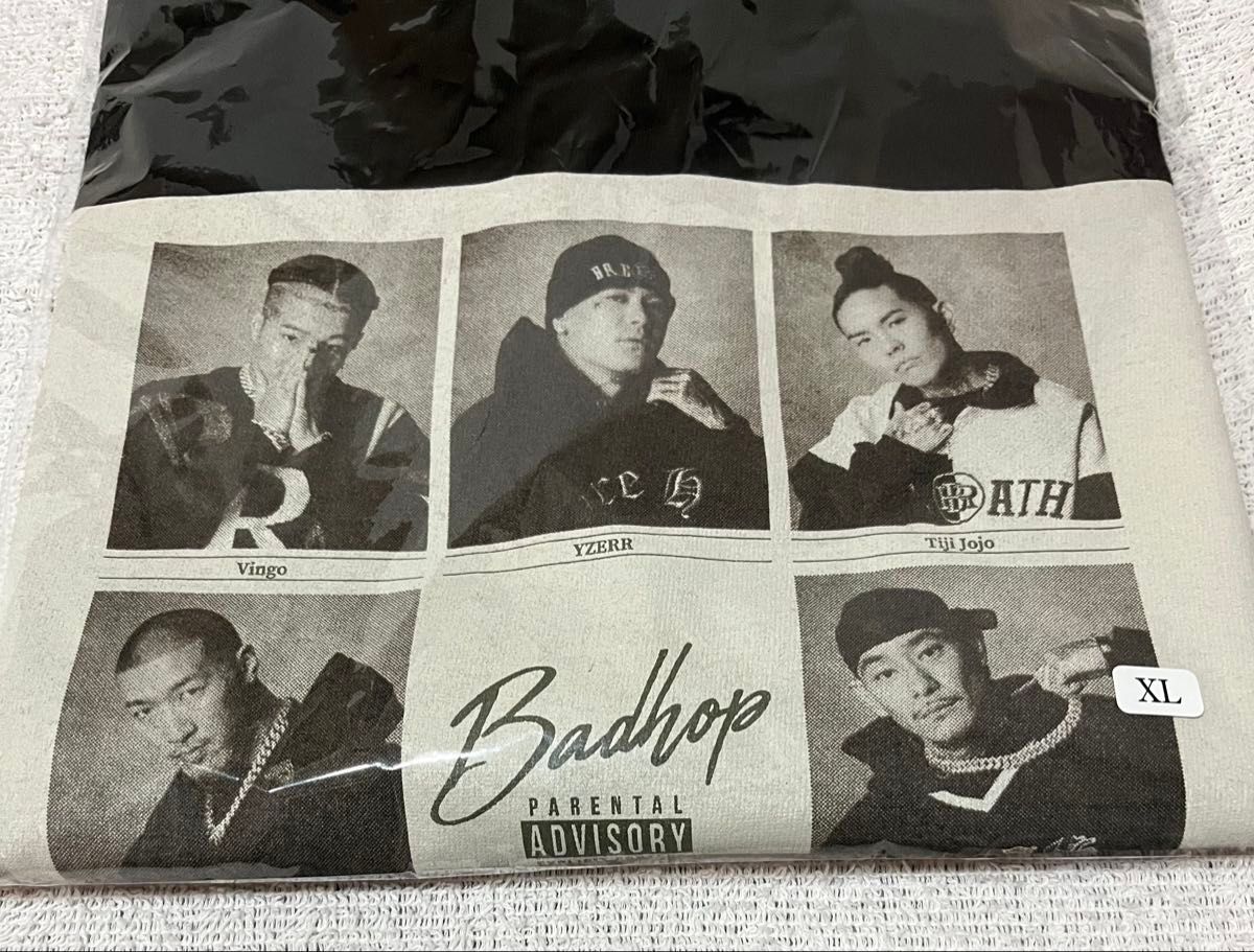 BADHOP THE FINAL オフィシャルグッズ Tシャツ XL ブラック 黒 BADHOP THE FINAL オフィシャルグッズ Tシャツ XL ブラック 黒