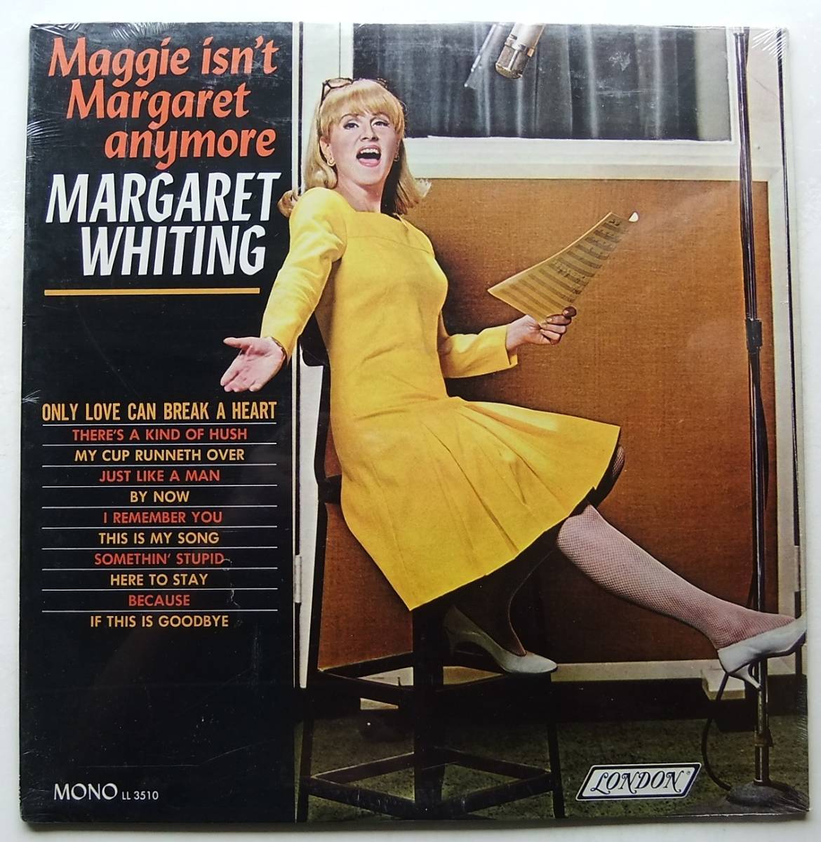 ◆ 未開封・希少 ◆ MARGARET WHITING / Maggie Isn ' t Margaret Anymore ◆ London LL 3510 ◆_画像1