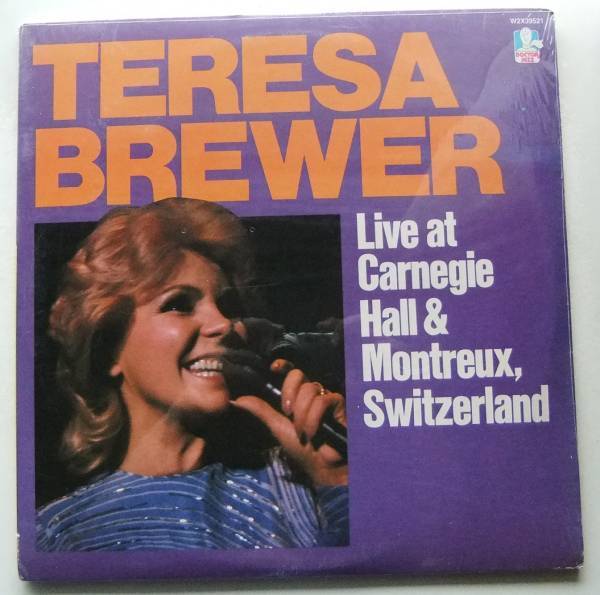 ◆ 未開封・希少 ◆ TERESA BREWER / Live at Carnegie Hall & Montreux (2LP) ◆ Doctor Jazz W2X39521 ◆_画像1