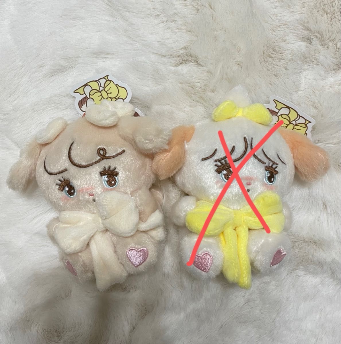 mikko characters 抱きしめおリボンマスコット ナッツ mikko characters 抱きしめおリボンマスコット ナッツ