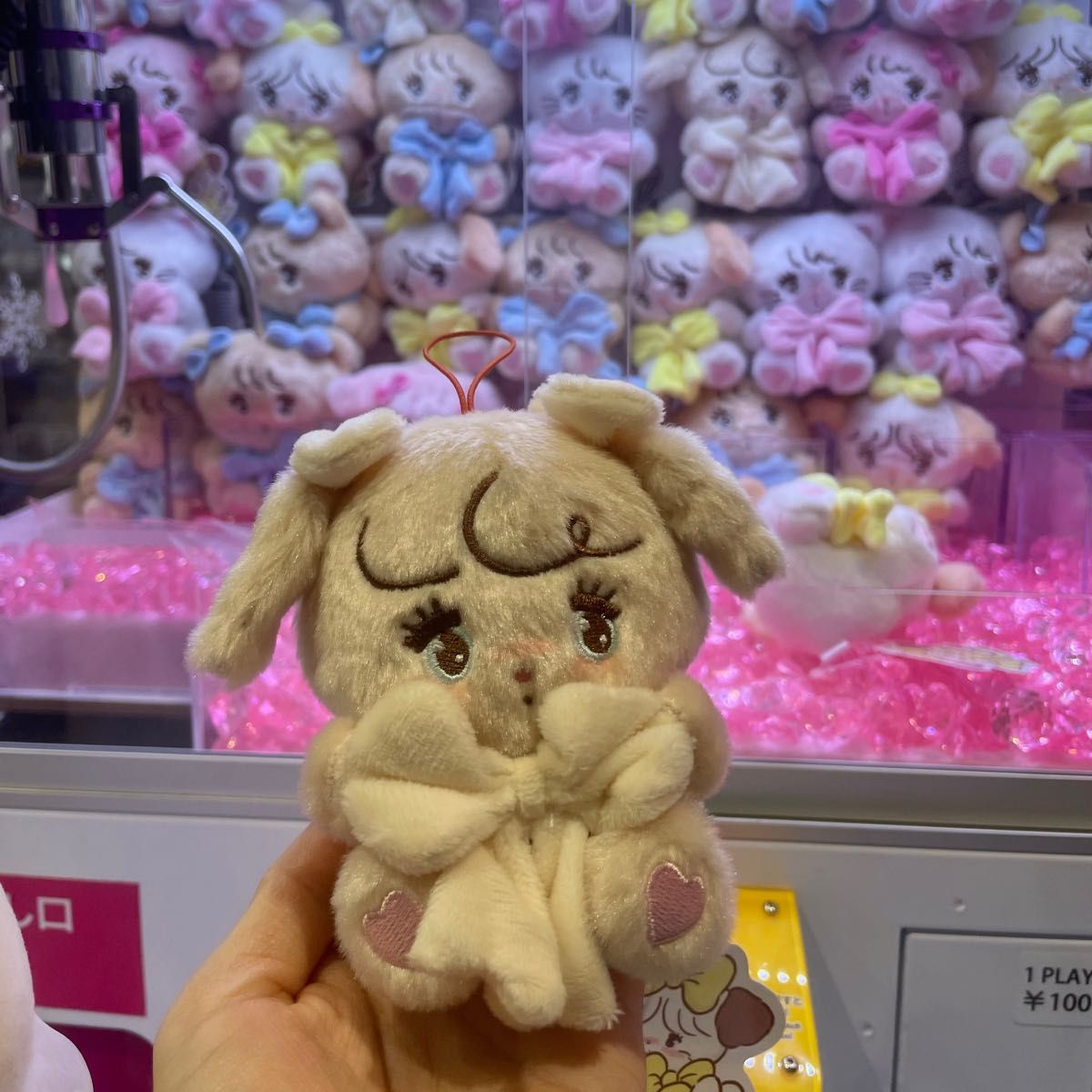 mikko characters 抱きしめおリボンマスコット ナッツ mikko characters 抱きしめおリボンマスコット ナッツ