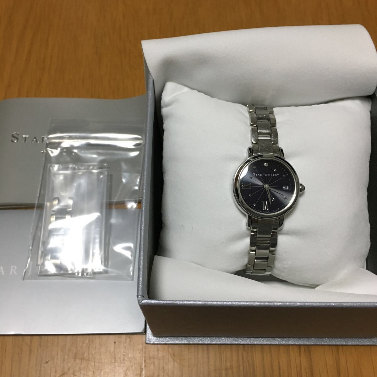 超美品の スタージュエリー 腕時計 エコ 美品 ケース・ガラス交換済み