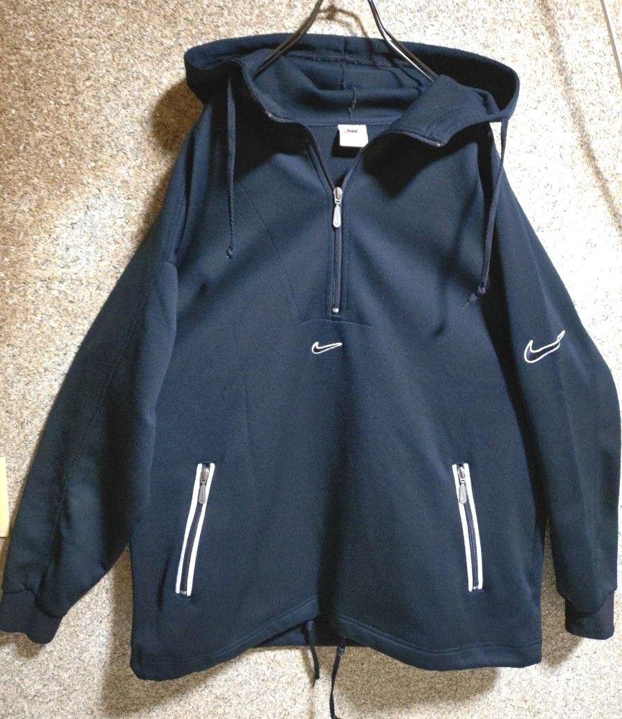 激レア・銀タグ】NIKE ナイキ 90s ハーフジップパーカー XL 激レア・銀タグ】NIKE ナイキ 90s ハーフジップパーカー XL