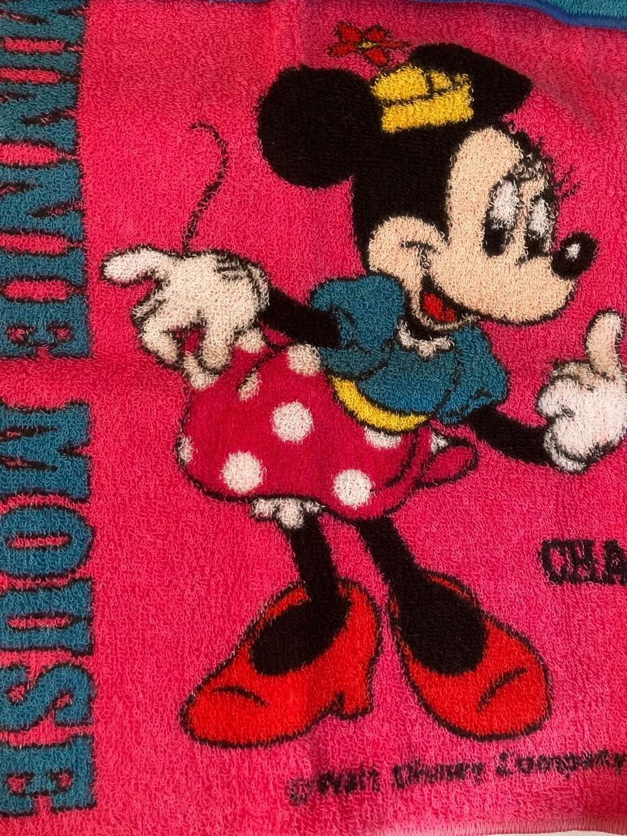 ディズニー ミッキー ミニー ハンドタオル 2枚 Disney 日本製 ディズニー ミッキー ミニー ハンドタオル 2枚 Disney 日本製