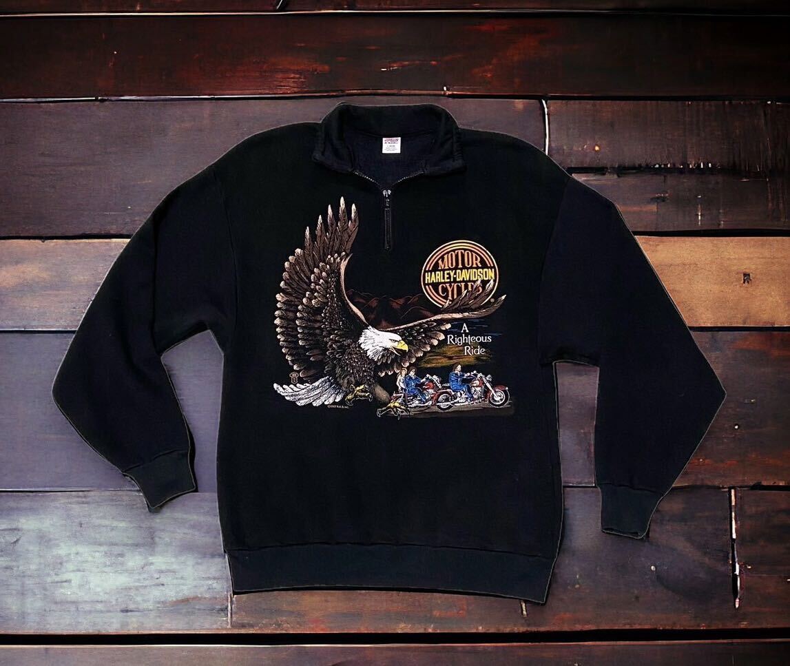Vintage 80s Harley-Davidson ハーレーダビッドソン ハーフ