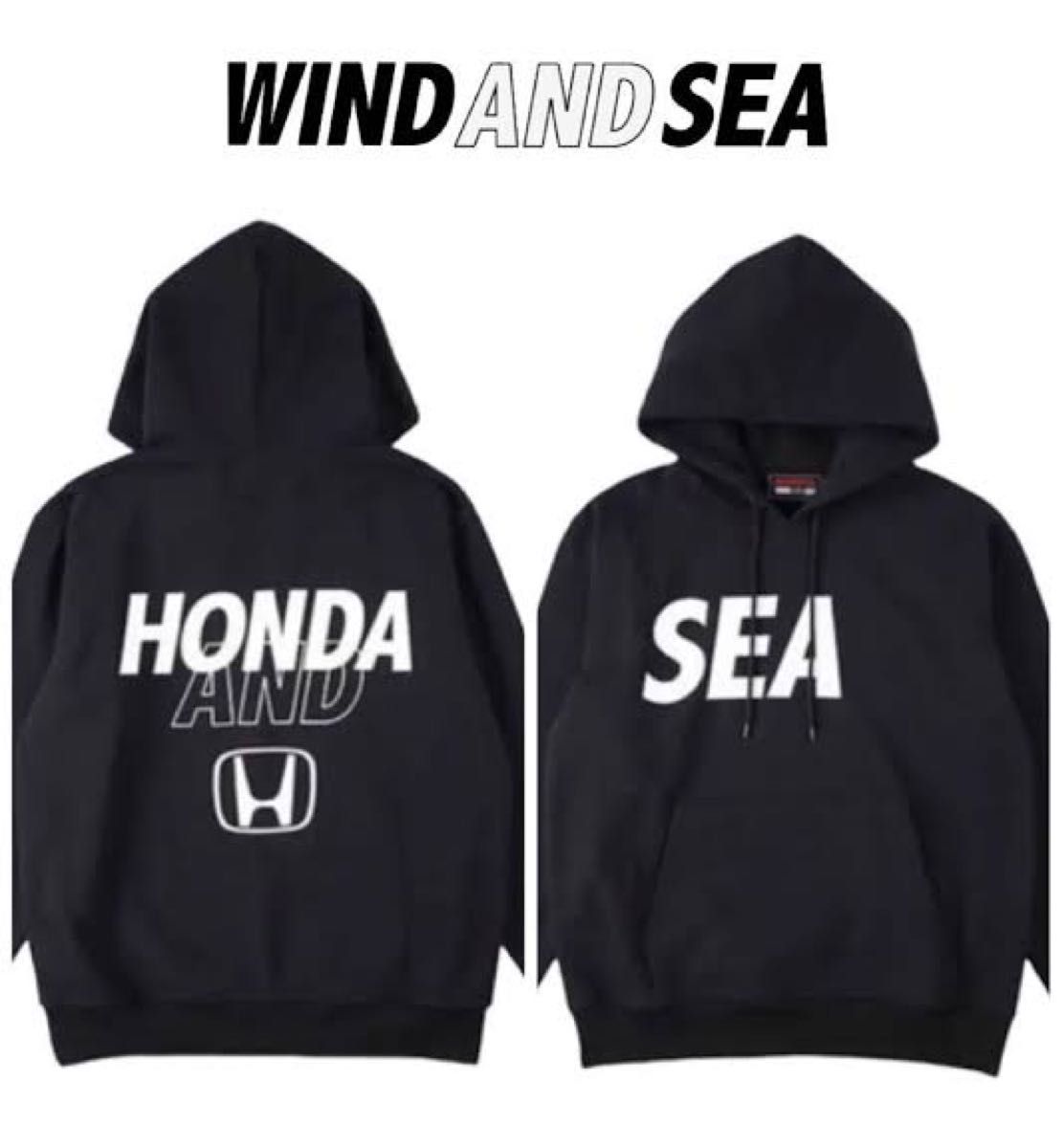WIND AND SEA (ウィンダンシー)×HONDA(ホンダ)コラボパーカー WIND AND SEA (ウィンダンシー)×HONDA(ホンダ)コラボパーカー