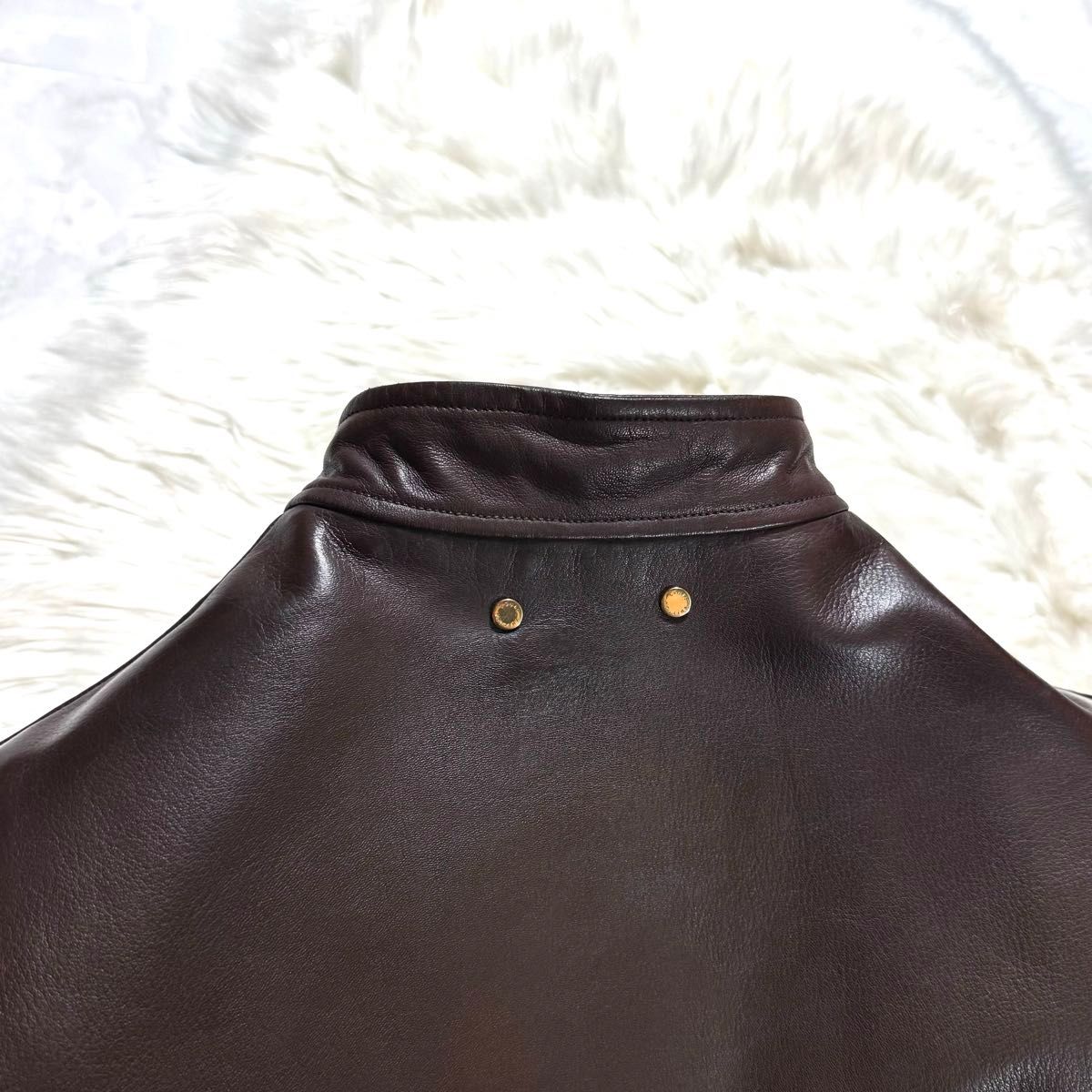 本物 ランウェイ ルイヴィトン LV zip up ラムレザー ライダース 本物 ランウェイ ルイヴィトン LV zip up ラムレザー ライダース