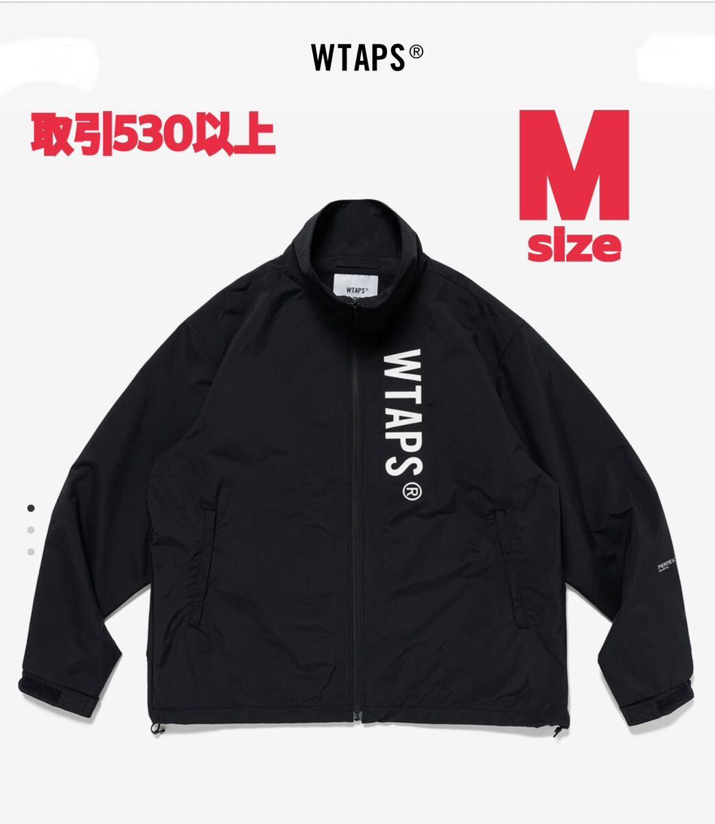 WTAPS 2024SS TRACK JACKET BLACK Mサイズ ダブルタップス WTAPS 2024SS TRACK JACKET BLACK Mサイズ ダブルタップス