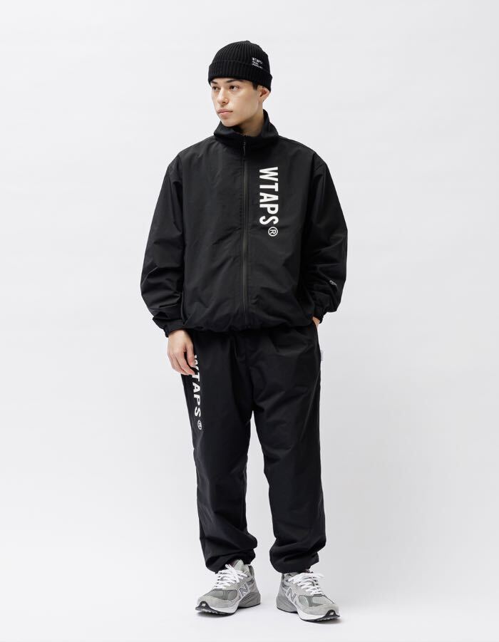 WTAPS 2024SS TRACK JACKET BLACK Mサイズ ダブルタップス WTAPS 2024SS TRACK JACKET BLACK Mサイズ ダブルタップス