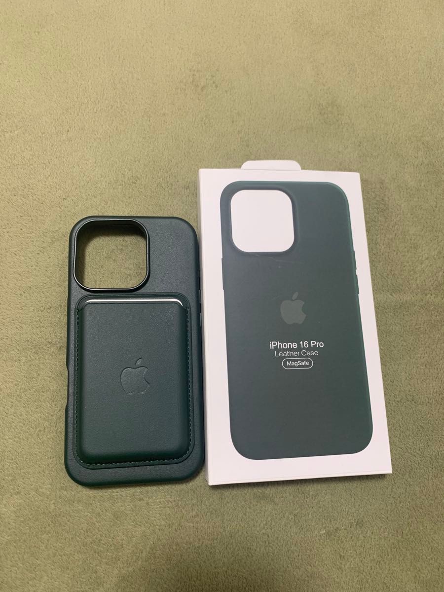 iPhone16PRO 純正レザーケース+純正レザーカードケース未使用 iPhone16PRO 純正レザーケース+純正レザーカードケース未使用