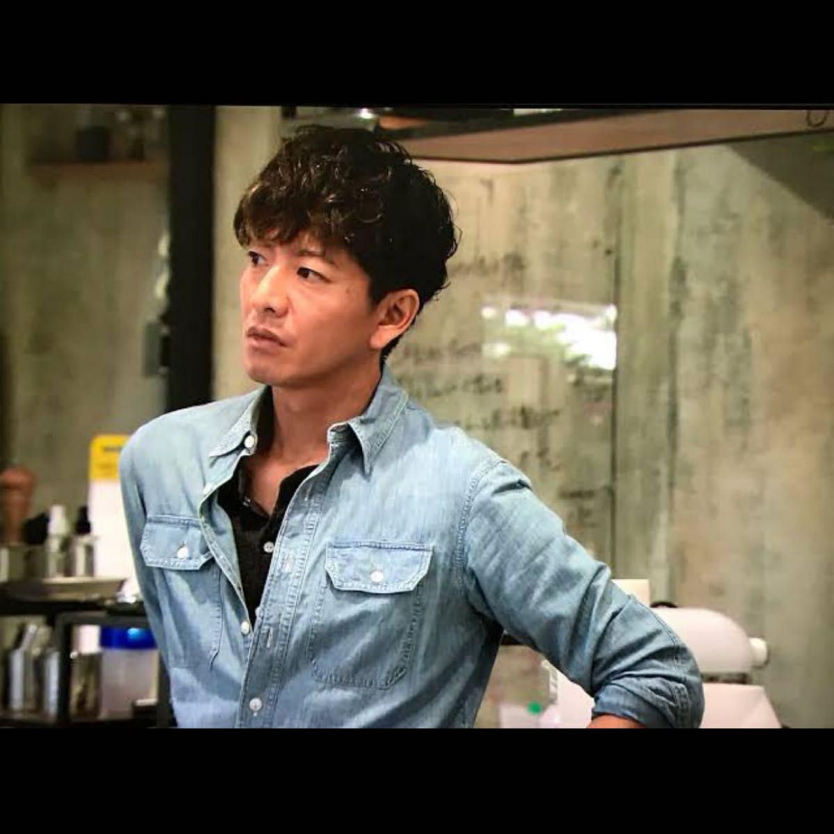 グランメゾンRRL 木村拓哉さんインディゴシャンブレーワーク グランメゾンRRL 木村拓哉さんインディゴシャンブレーワーク