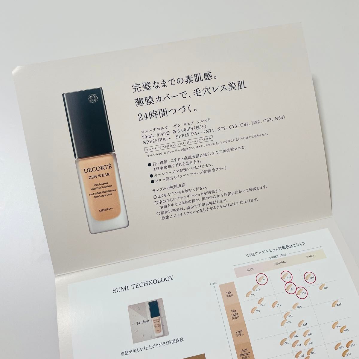 コスメデコルテ ゼン ウェア フルイド|Yahoo!フリマ(旧PayPay コスメデコルテ ゼン ウェア フルイド|Yahoo!フリマ(旧PayPay