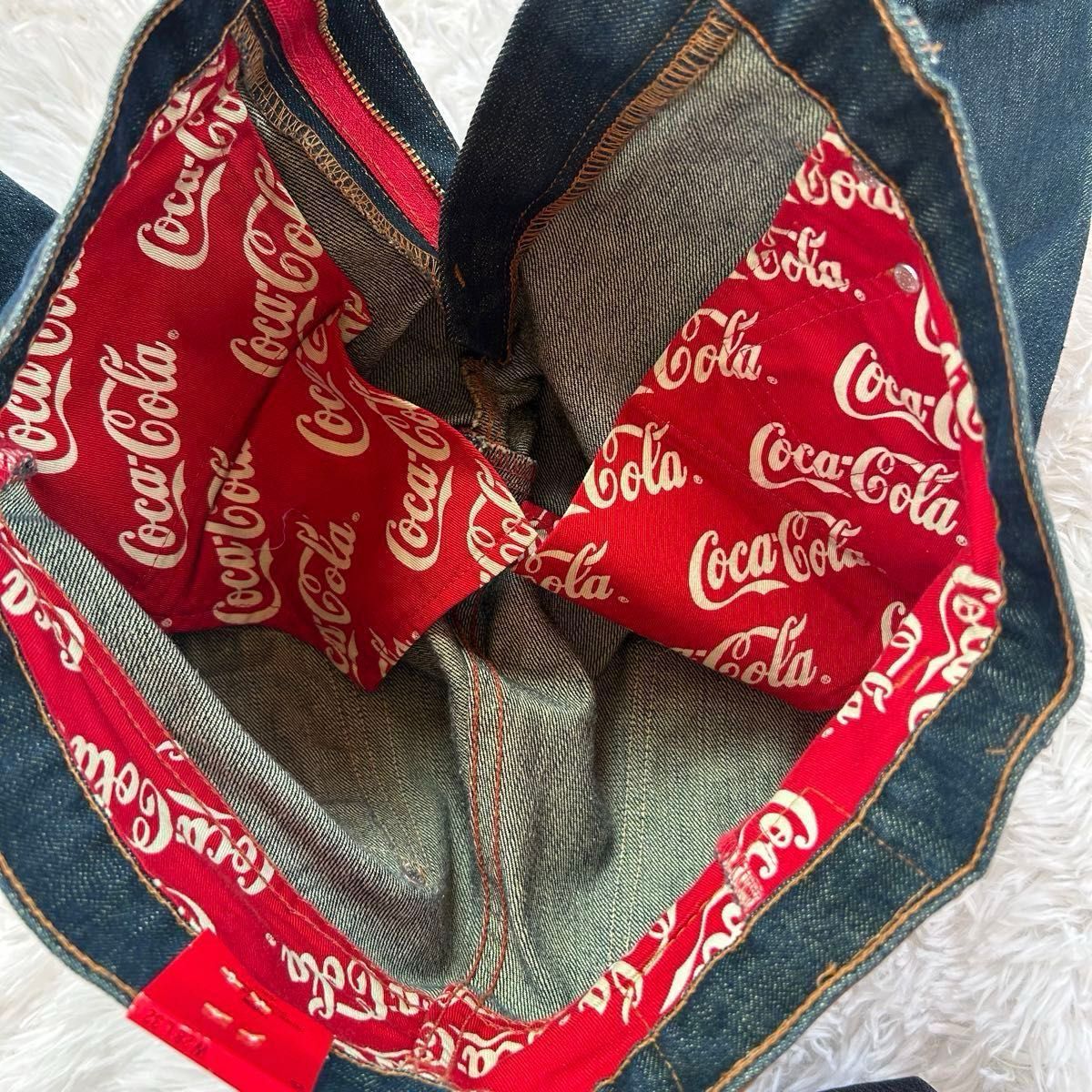 希少 非売品【Levi's Coca Cola】立体裁断 デニム 3D ジーンズ 希少 非売品【Levi's Coca Cola】立体裁断 デニム 3D ジーンズ
