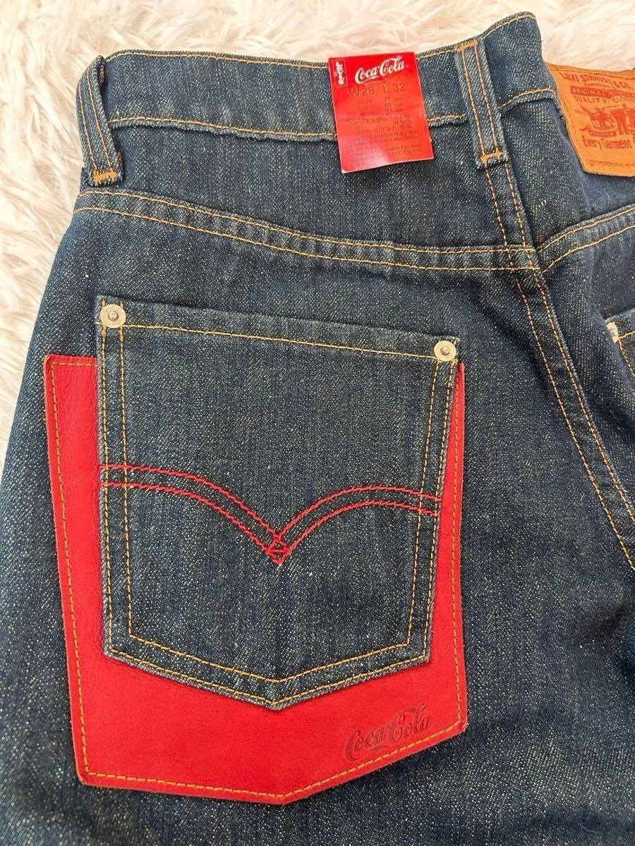希少 非売品【Levi's Coca Cola】立体裁断 デニム 3D ジーンズ 希少 非売品【Levi's Coca Cola】立体裁断 デニム 3D ジーンズ