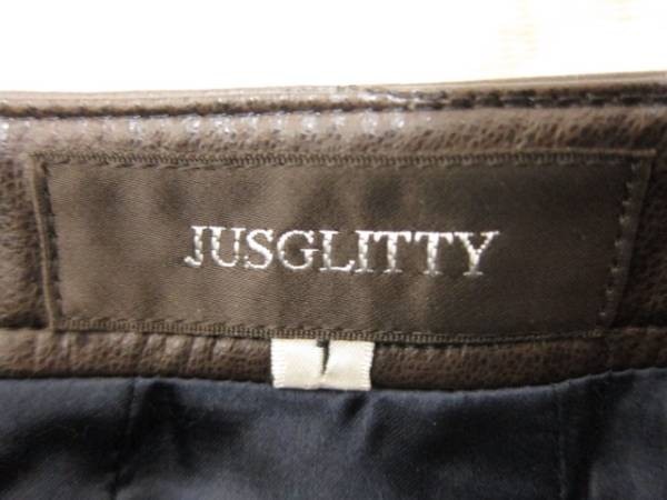 JUSGLITTY スカート 1 チェック ジャスグリッティー_画像3