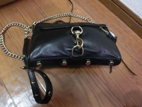 REBECCA MINKOFF バック ショルダー ハンド ブラック レベッカミンコフ_画像1