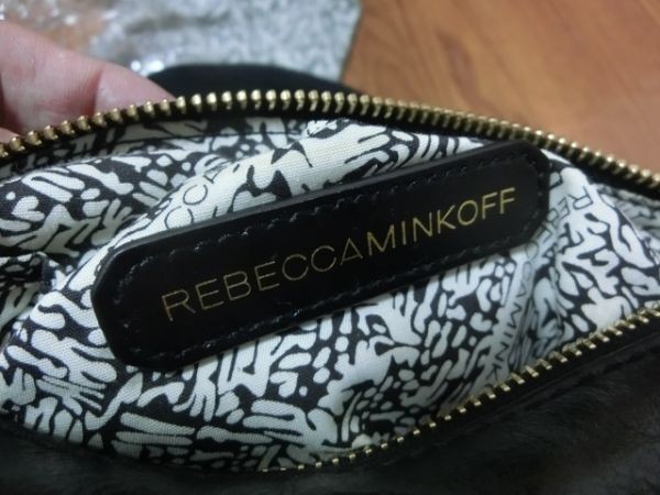 REBECCA MINKOFF バック ショルダー ハンド ブラック レベッカミンコフ_画像3