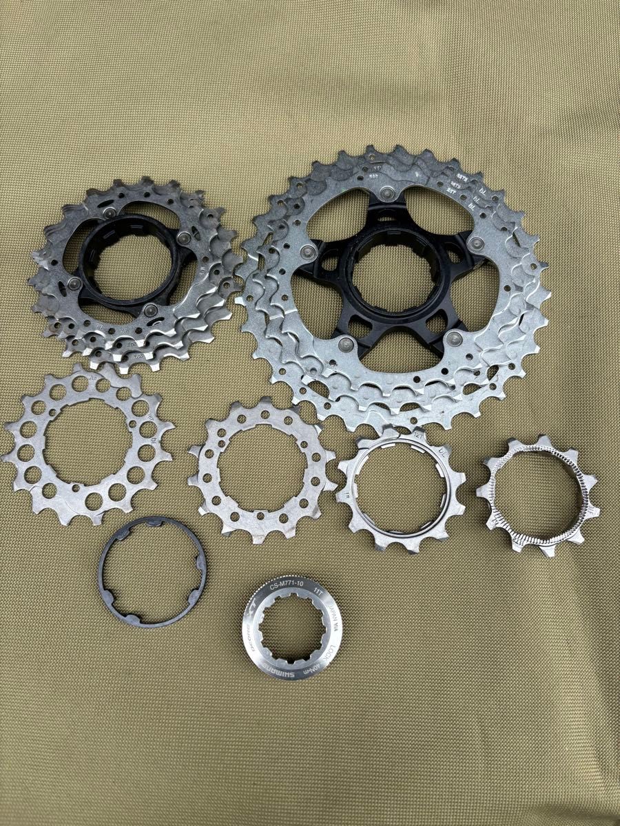 SHIMANO シマノXT CS-M771-10s カセットスプロケット|Yahoo SHIMANO シマノXT CS-M771-10s カセットスプロケット|Yahoo