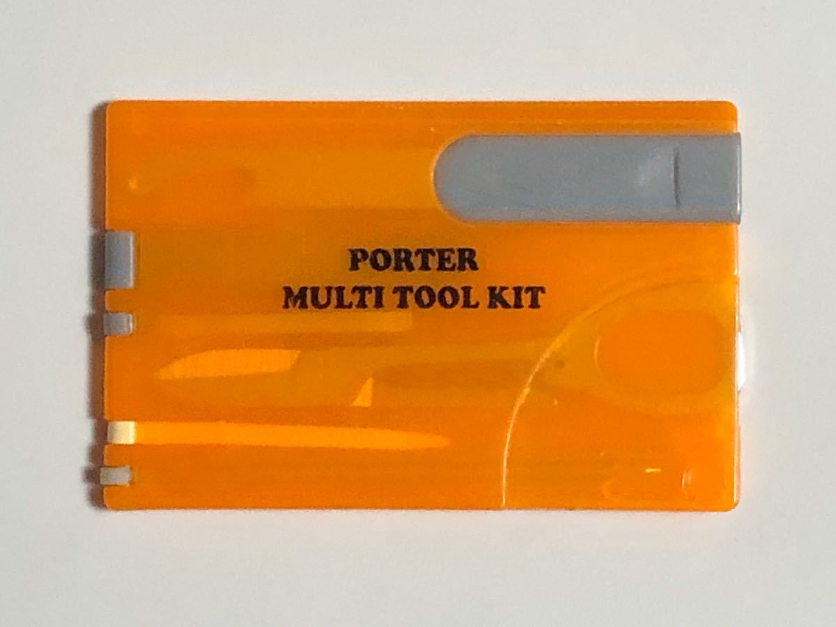 ポーター  porter カード型マルチツール キャンプツール