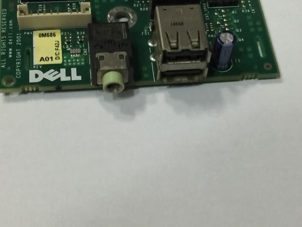 DELL デル　モデル DHM ディスクトップ用　USB基盤　 　FA466G_画像4