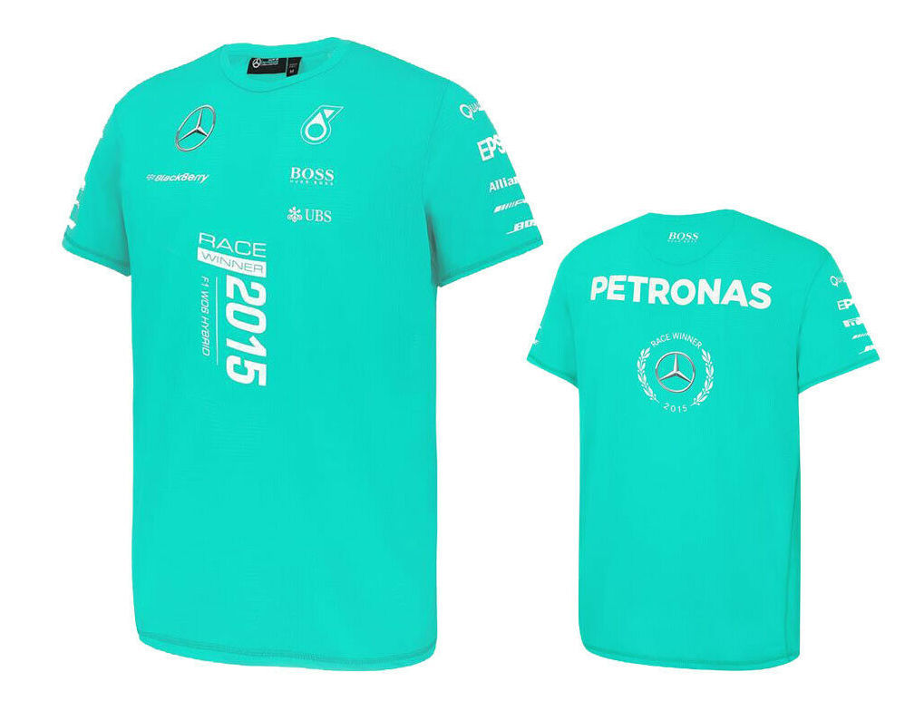送料無料 Mercedes-AMG Formula One Team Tee Hamilton ベンツ ハミルトン オフィシャル Tシャツ Sサイズ