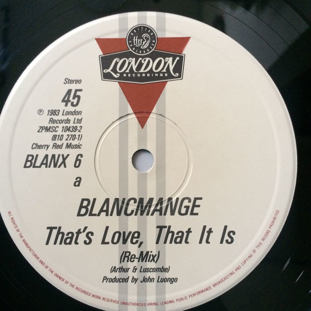 12’ Blancmange-That’s love, that it isの画像2