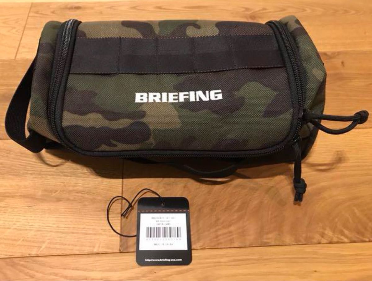 BRIEFING ゴルフ カモ柄 カートポーチ カートバッグ BRIEFING ブリーフィング ポーチ ゴルフカートバッグ 迷彩