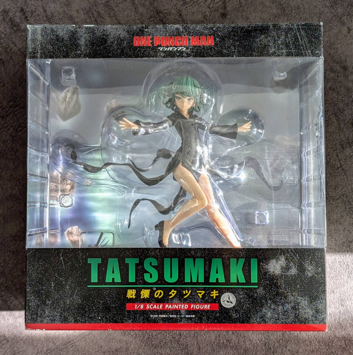 送料無料 / ワンパンマン 戦慄のタツマキ 1/8スケール PVC製 塗装済み完成品フィギュア ONE PUNCH MAN_画像1