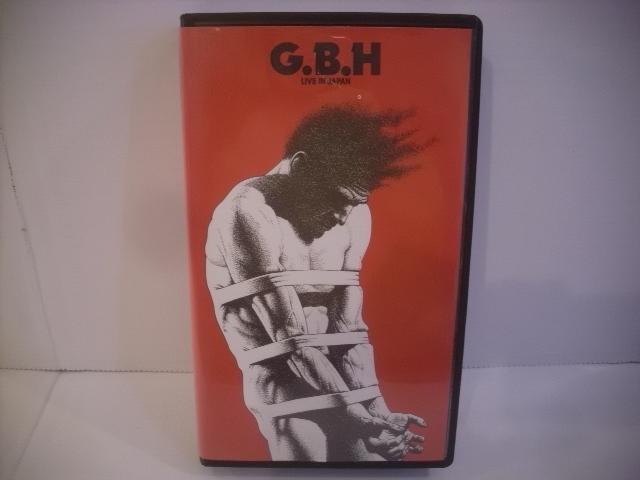 ●VHS ビデオテープ G.B.H / ライヴ・イン・ジャパン LIVE IN JAPAN LIVE AT CLUB CITTA KAWASAKI APRIL 1991の画像1