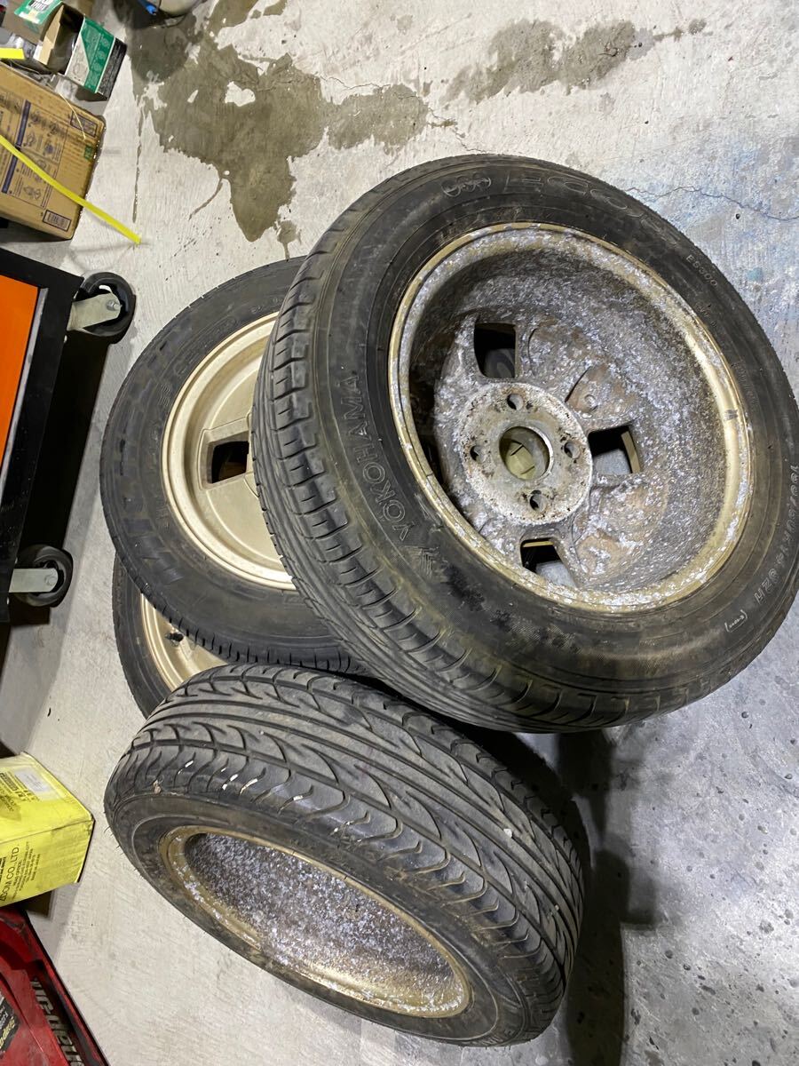 超希少!?激レア!?AE86純正オプションアルミホイール 14 超希少!?激レア!?AE86純正オプションアルミホイール 14