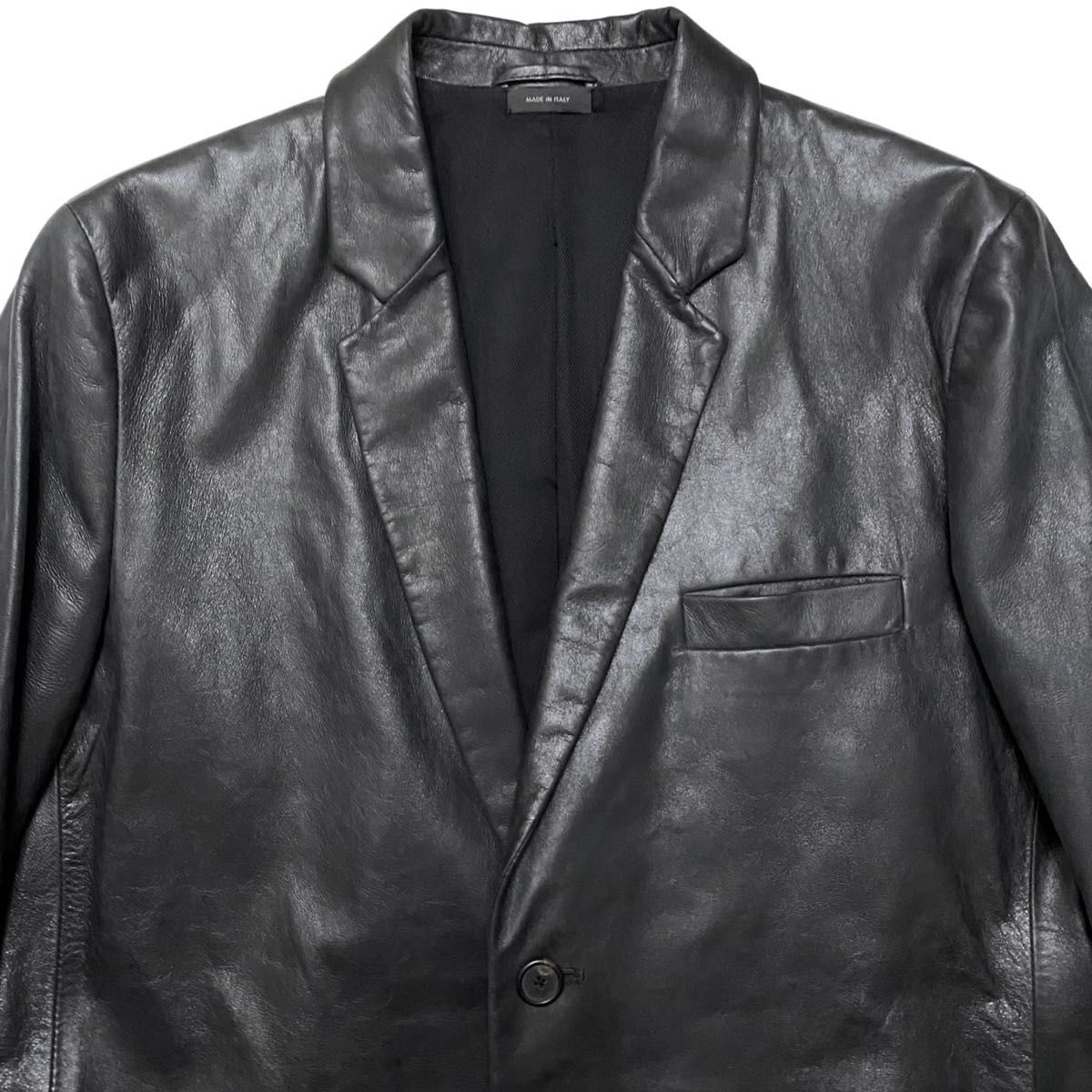 JIL SANDER ジル サンダー アーカイブ 本革 レザー テーラード JIL SANDER ジル サンダー アーカイブ 本革 レザー テーラード