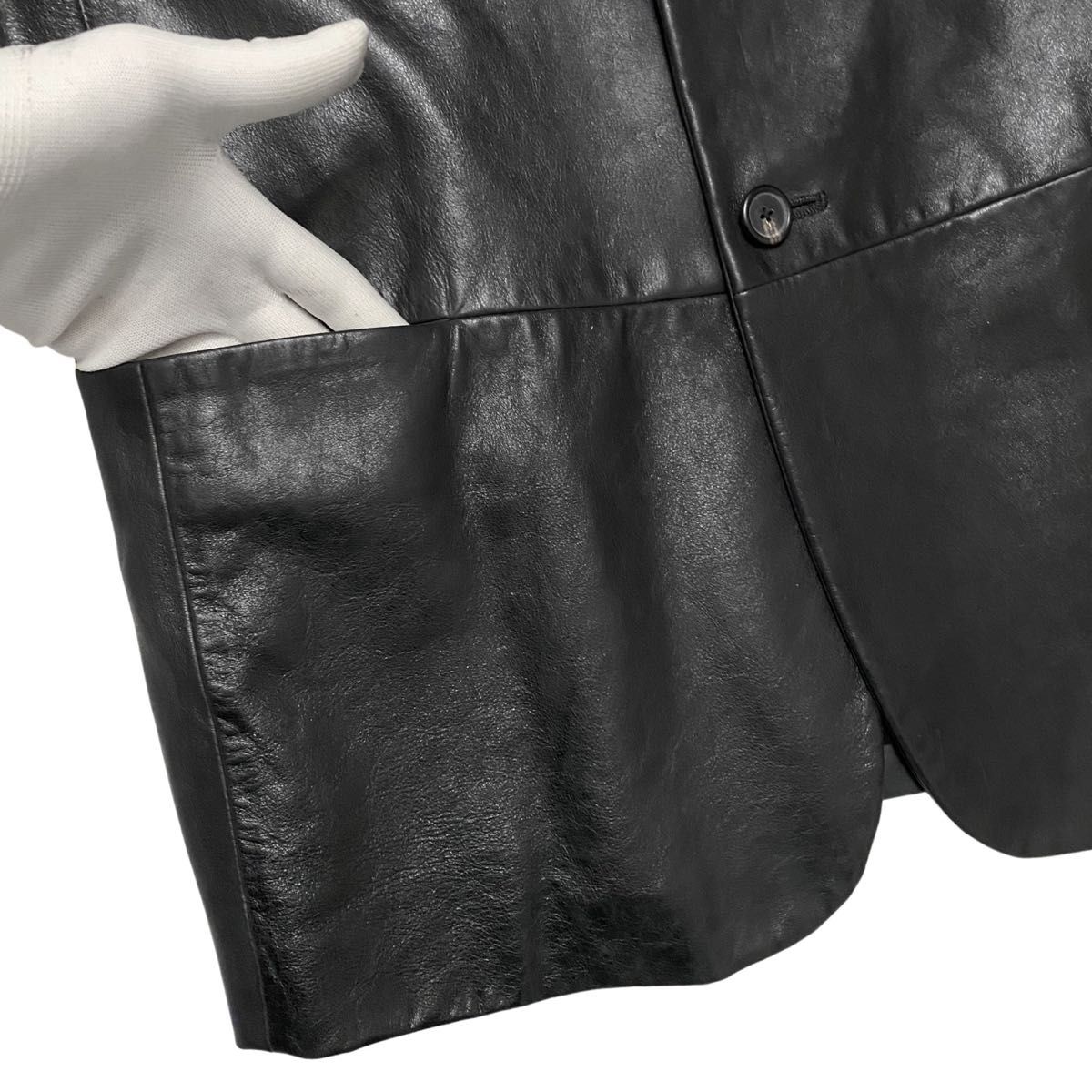 JIL SANDER ジル サンダー アーカイブ 本革 レザー テーラード JIL SANDER ジル サンダー アーカイブ 本革 レザー テーラード