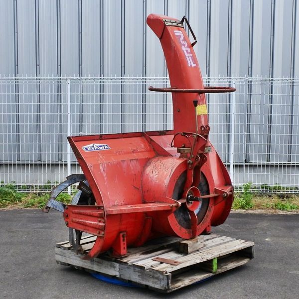 宮城】オガワ スノーラッセル 作業幅約1500mm 中古 大型 宮城】オガワ スノーラッセル 作業幅約1500mm 中古 大型