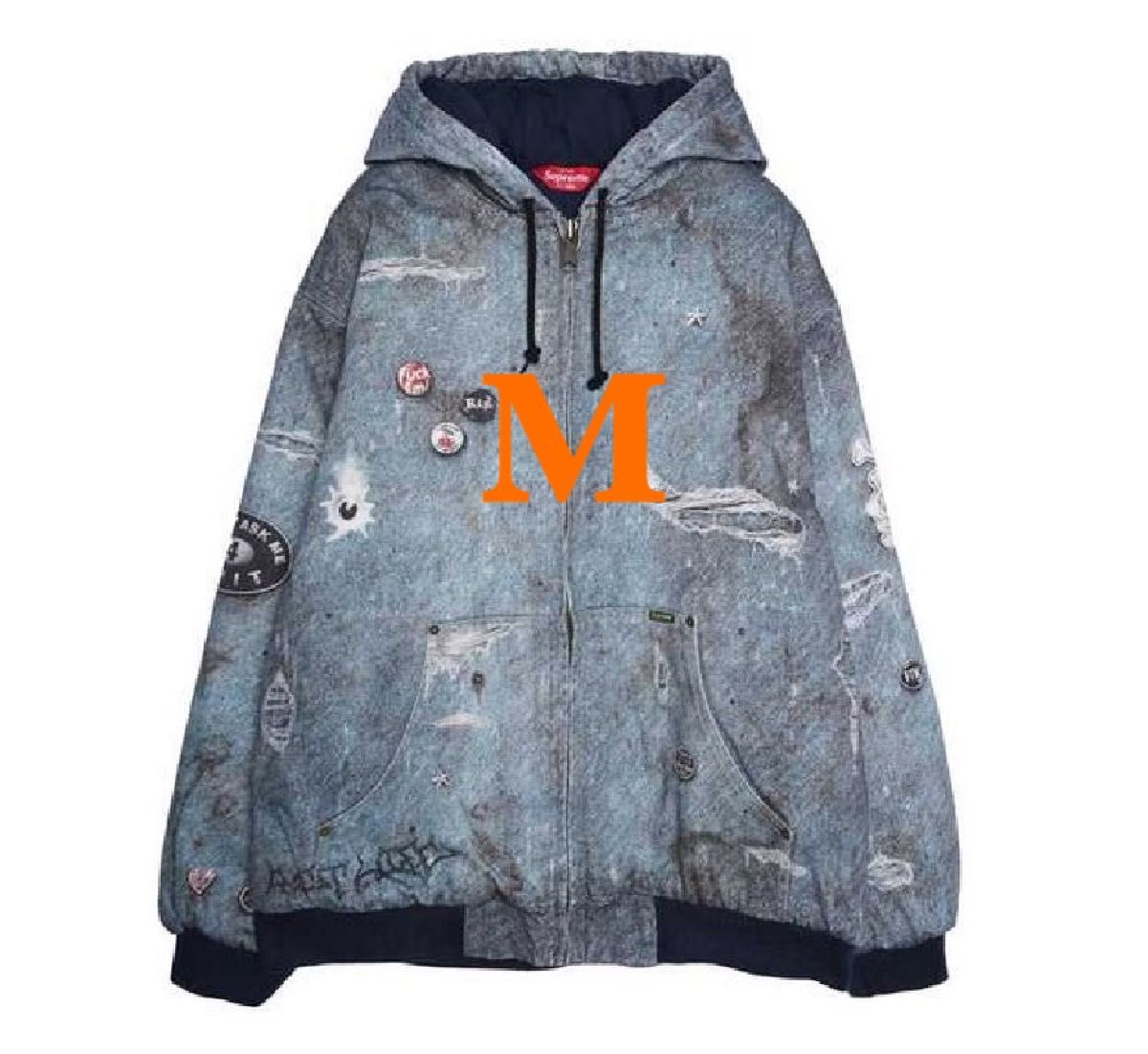 Supreme HJR Trompe Loeil Hooded Work Jacket|Yahoo!フリマ Supreme HJR Trompe Loeil Hooded Work Jacket|Yahoo!フリマ